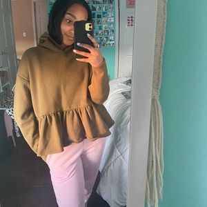 Peplum Urban Outfitters hoodie